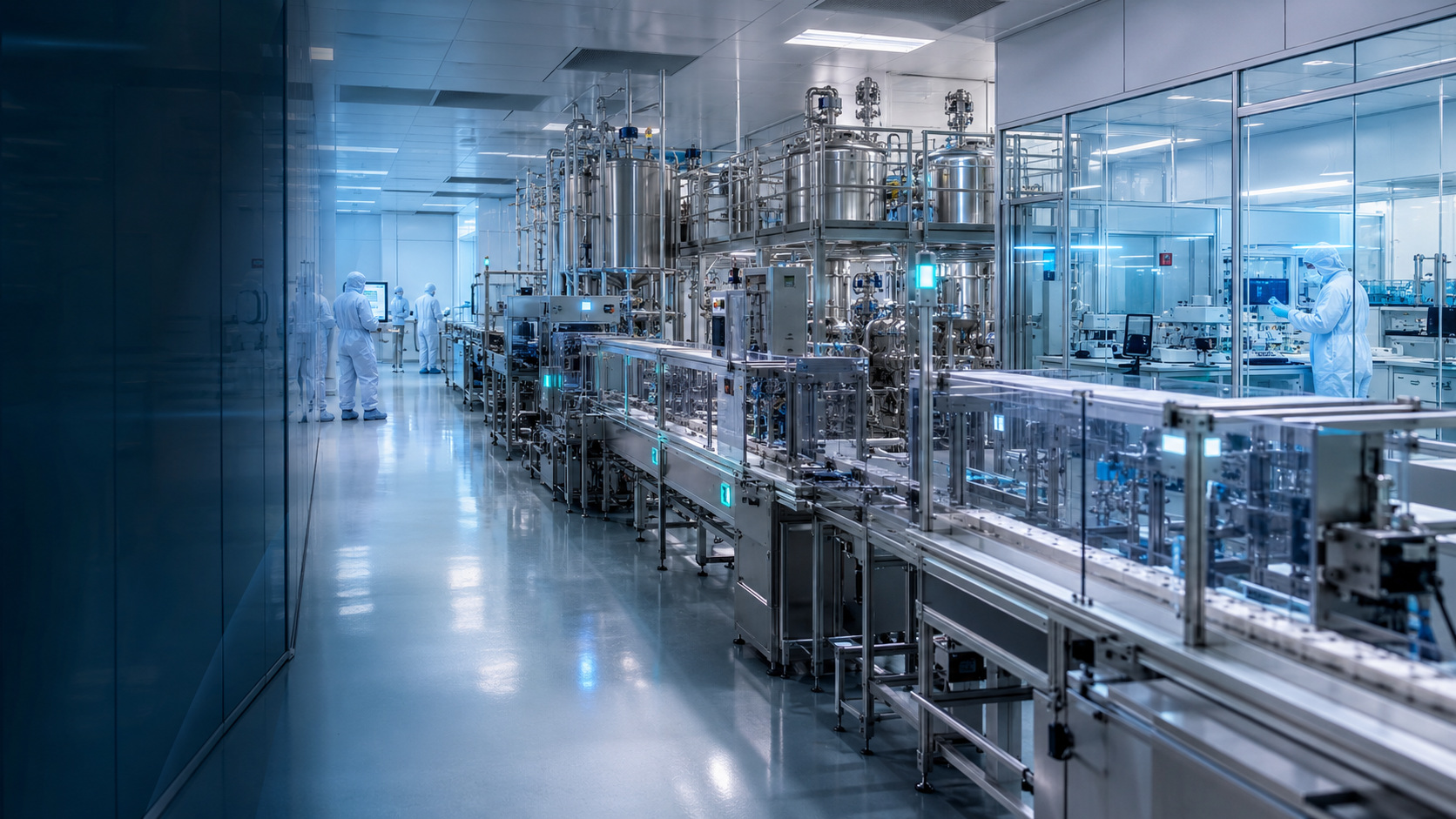 Qualified cleanroom and quality-control environment
